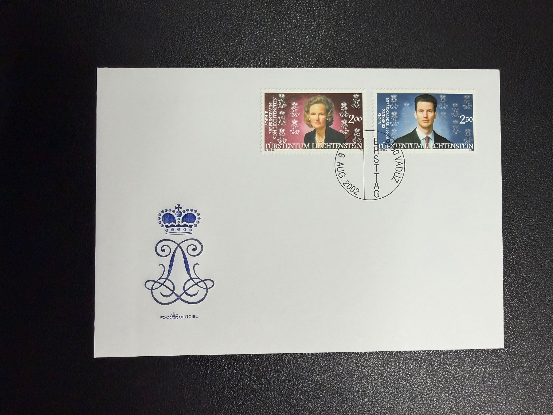 Tutti i francobolli: Liechtenstein FDC 2002 – Usato da oberrüti venduto da jeanmei