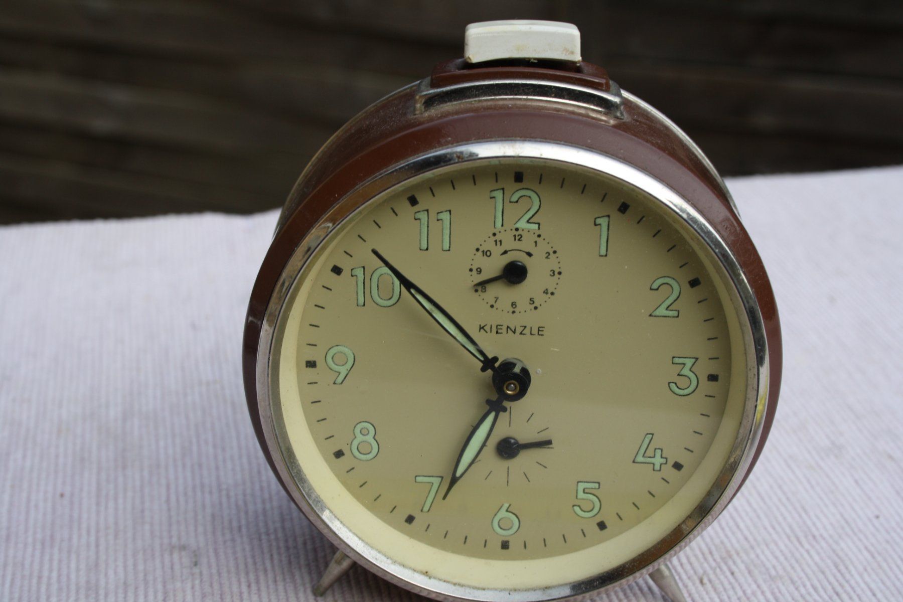 Kienzle Sveglie: KIENZLE VINTAGE WECKER – Usato da Wauwil venduto da Pneuedy 1