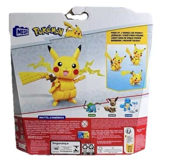 Mega Kit di costruzioni: MEGA GMD31  POKEMON BUILD & SHOW PIKACHU new – Nuovo e nell'imballaggio originale da Vezia venduto da Aquarius_Age 1