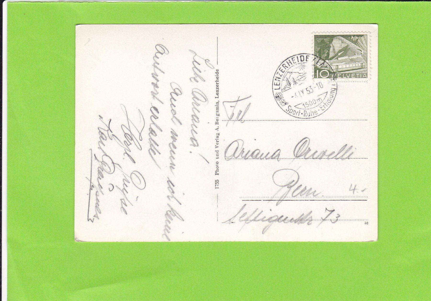Cartes postales: Lenzerheide – D'occasion à St. Peterzell par neckertal 1