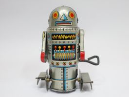 Blech Roboter made in Japan zum aufziehen
