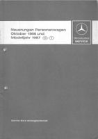 Mercedes Dokumentation 1986 und 1987