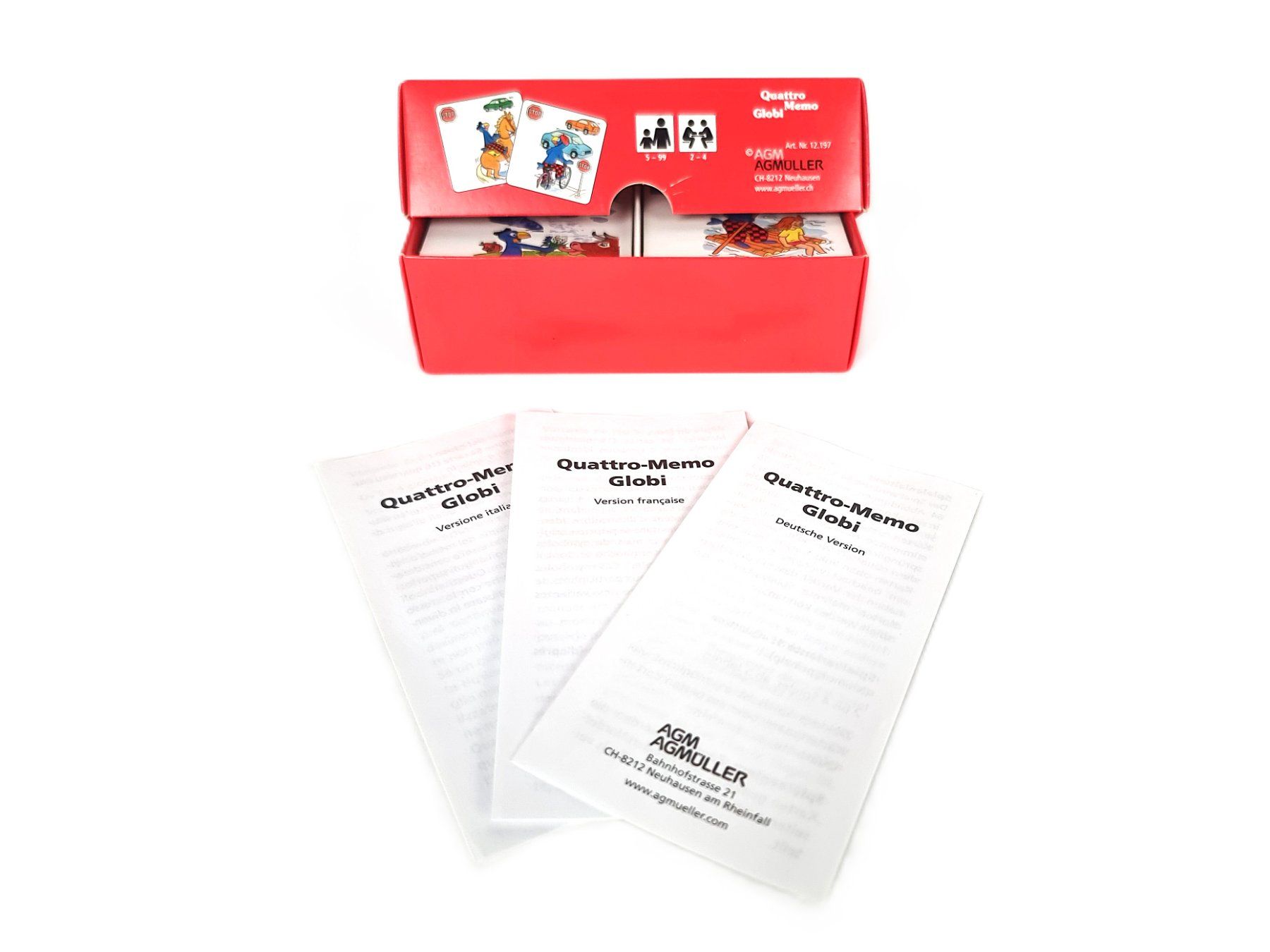Spiele: Globi Quattro-Memo – Gebraucht aus Urtenen-Schönbühl von Restwert_Schoenbuehl 3