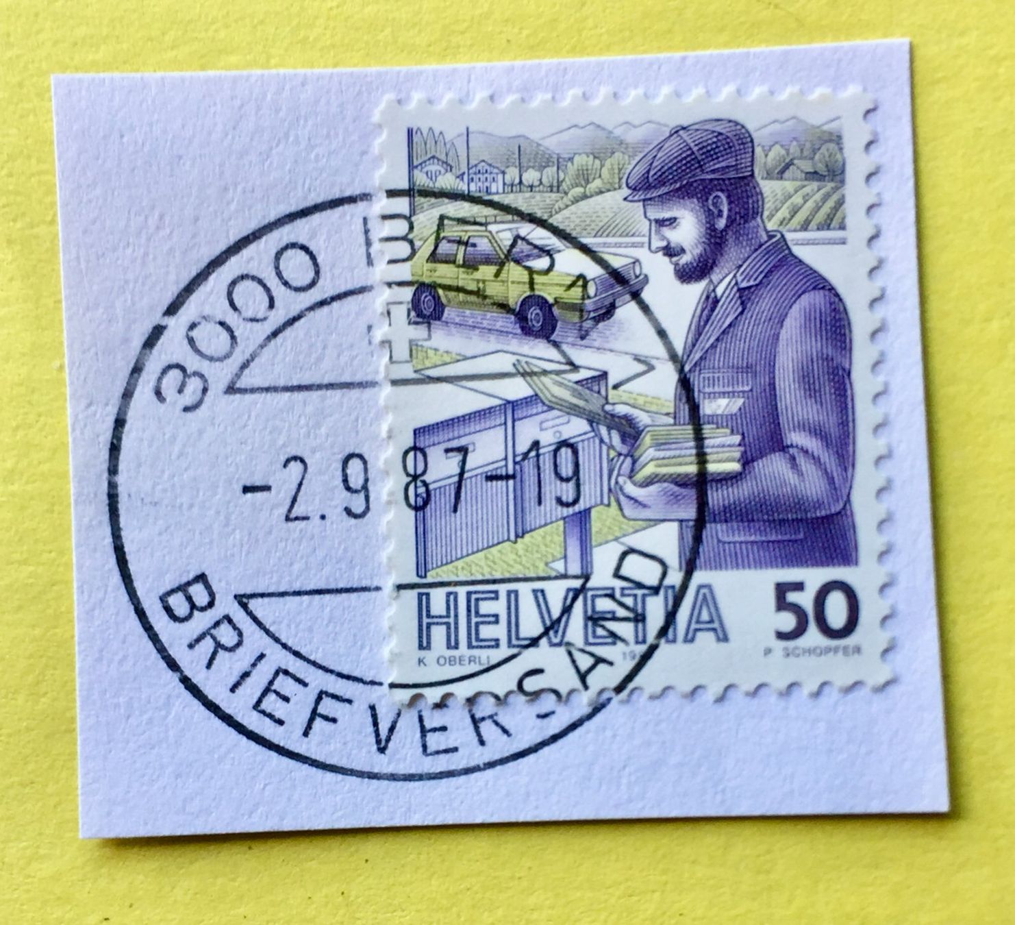 Tutti i francobolli: CH Briefmarken VOLLGESTEMPELT  Bern     – Usato da Aarau venduto da Billa007