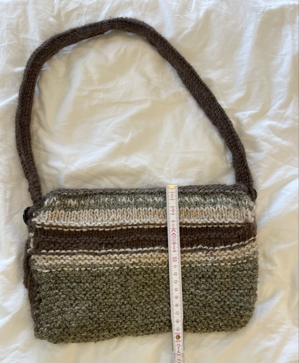 Nile Borse da donna: Handmade Knitted Vintage Bag - handmade – Usato da Wabern venduto da alestae 4
