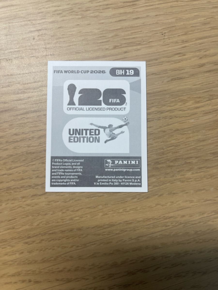 Aufkleber: Panini FIFA WC BIH 19 – Neu (gemäss Beschreibung) aus Lausanne 26 von mar_2ldv 1