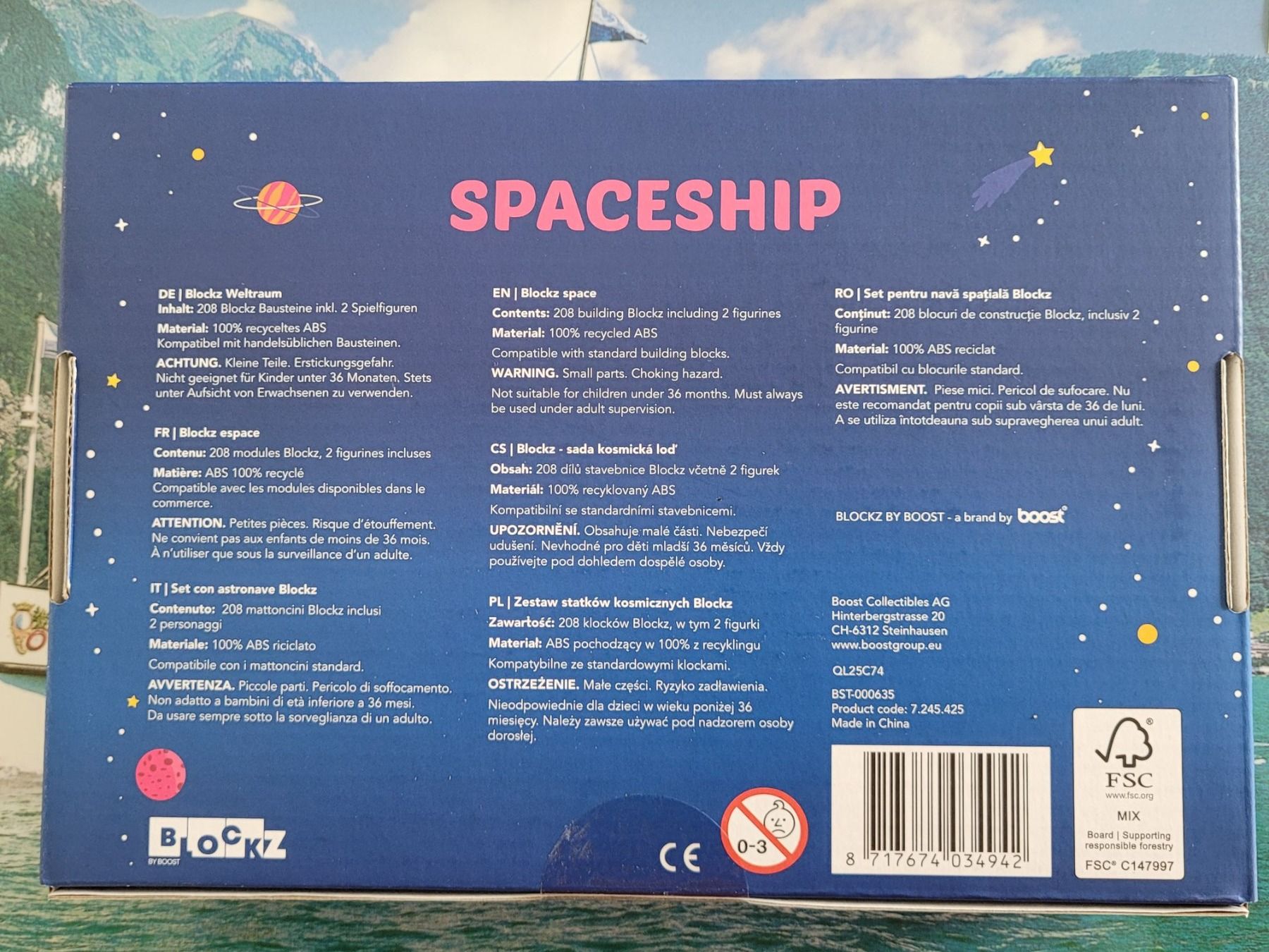 Kit di costruzioni: COOP - BLOCKZ - SPACESHIP - NEUF – Nuovo e nell'imballaggio originale da Payerne venduto da tintin08 2