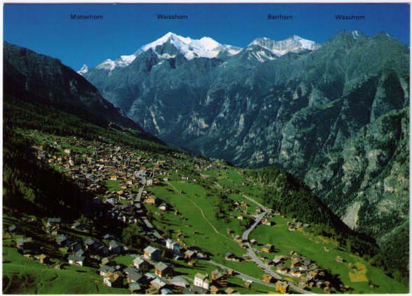 Cartoline postali: Grächen – Usato da Binningen venduto da Mountainrider