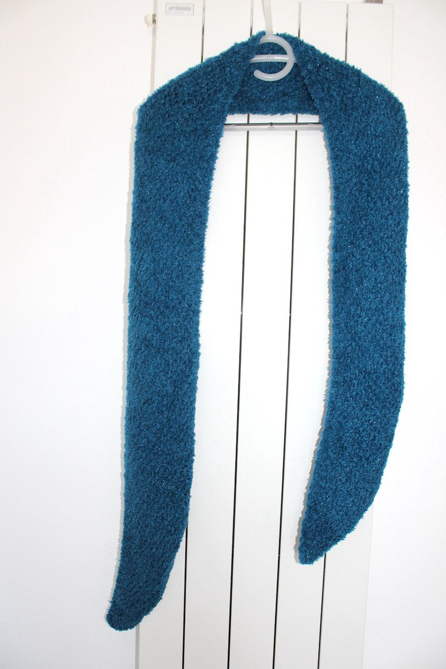 Foulard & Sciarpe: Strick Schal, Farbe Teal -Grün – Usato da Locarno venduto da madame-tus-sauds 1