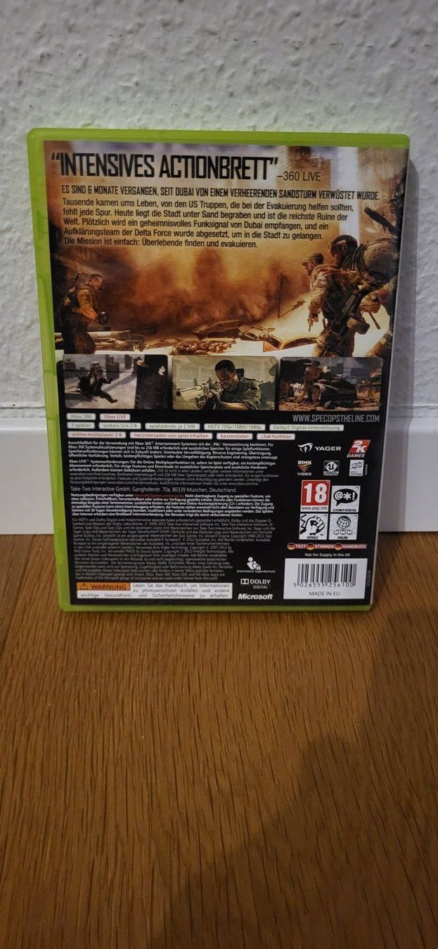 Microsoft Giochi: Xbox 360 - Spec Ops The Line – Usato da Münsingen venduto da Heroism2010 1