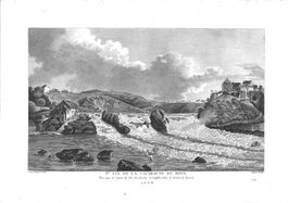 Rheinfall Originalkupferstich 1780