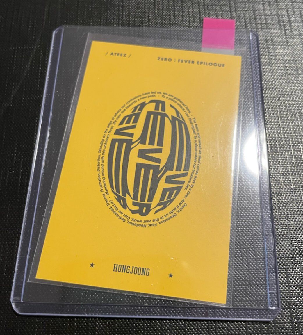 Sammelbilder & Trading cards: ATEEZ - Hongjoong – Gebraucht aus Uster von ali_mp6n 1