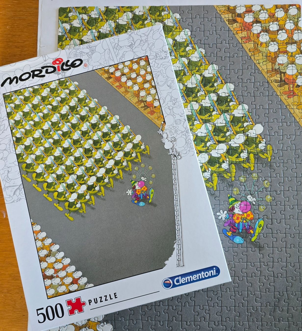 Clementoni Puzzle: Puzzle Mordillo – Usato da Rheinau venduto da MakalekaAloha 3