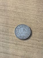 1 Schweizer Franken aus Silber JG 1914