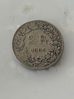 2 Franken 1909  Rar