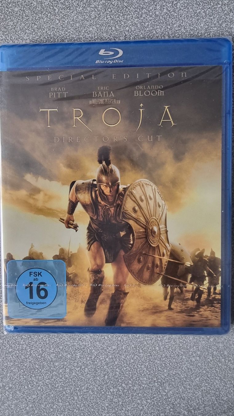 Alle DVDs: Blu Ray - Troja - Brad Pitt - NEU – Neu und originalverpackt aus Oetwil am See von fineli2