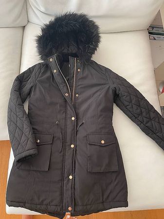 Parka invernale nero