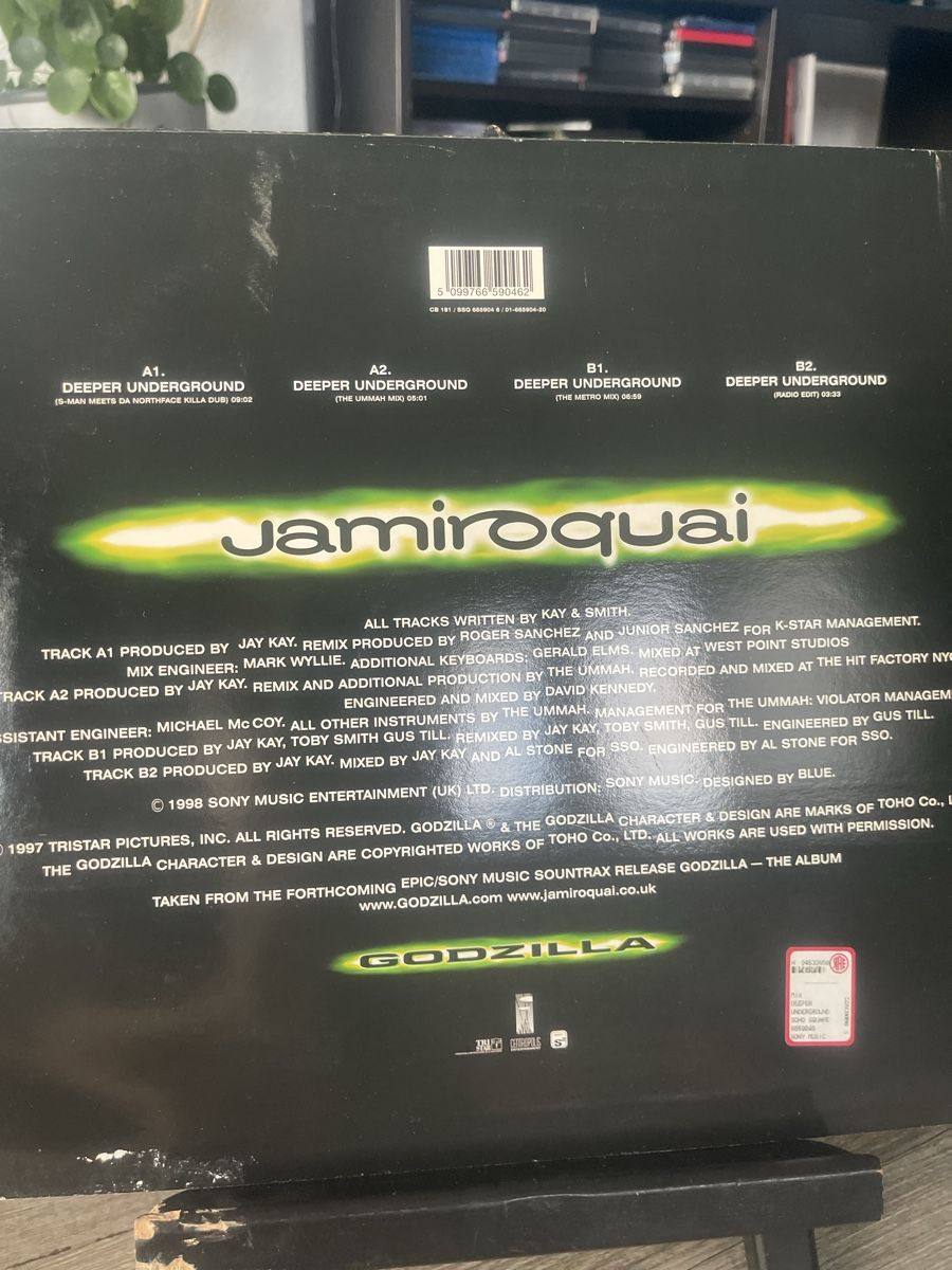 Dischi in vinile: Jamiroquai / deeper Underground  – Usato da Dagmersellen venduto da stonefinger 1