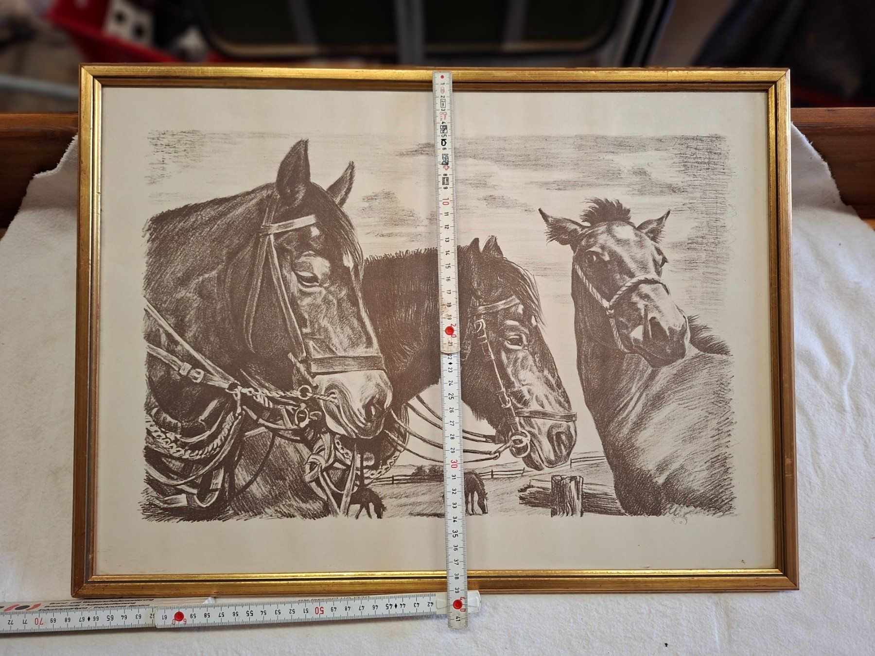 Poster & Bilder: Original Kunswerck Zeichnung Signiert – Gebraucht aus Schaffhausen von meteor7 3