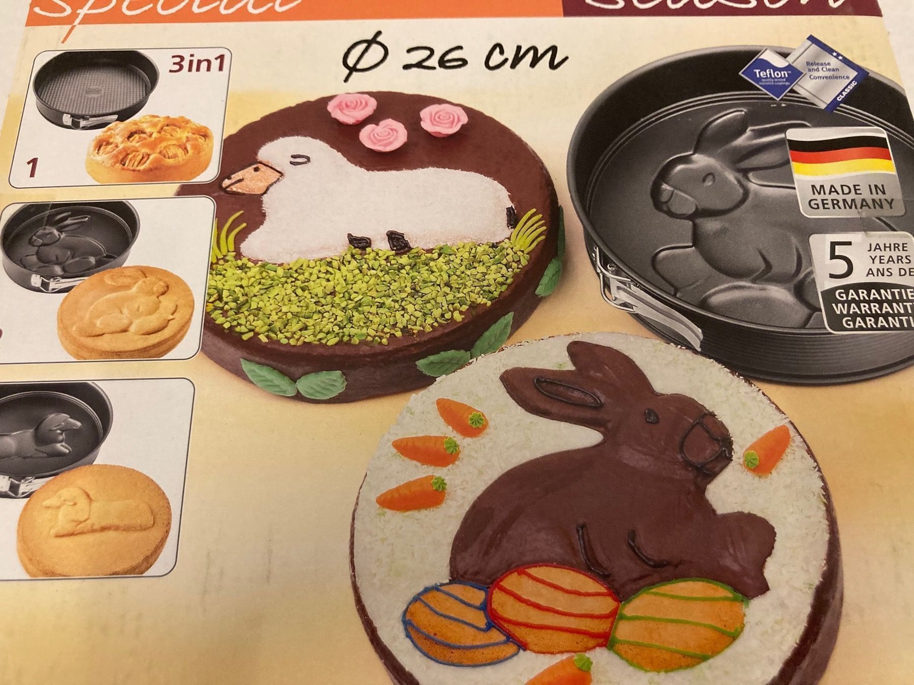 Teglie da forno: Springform-Set von Zenker, 26cm – Nuovo e nell'imballaggio originale da Neuenhof venduto da jorogo 3