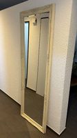 Spiegel mit weissem Holzrahmen 60cm x 186cm