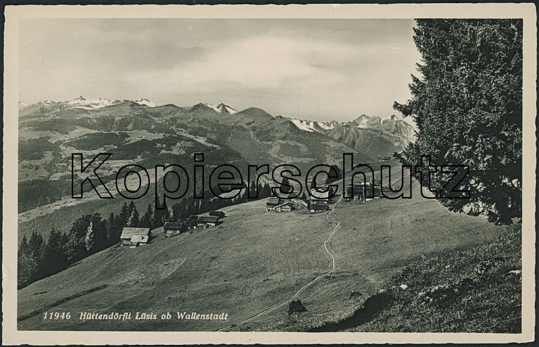 Cartoline postali: SG Lüsis - Walenstadt – Nuovo (secondo la descrizione) da Schindellegi venduto da leecollect