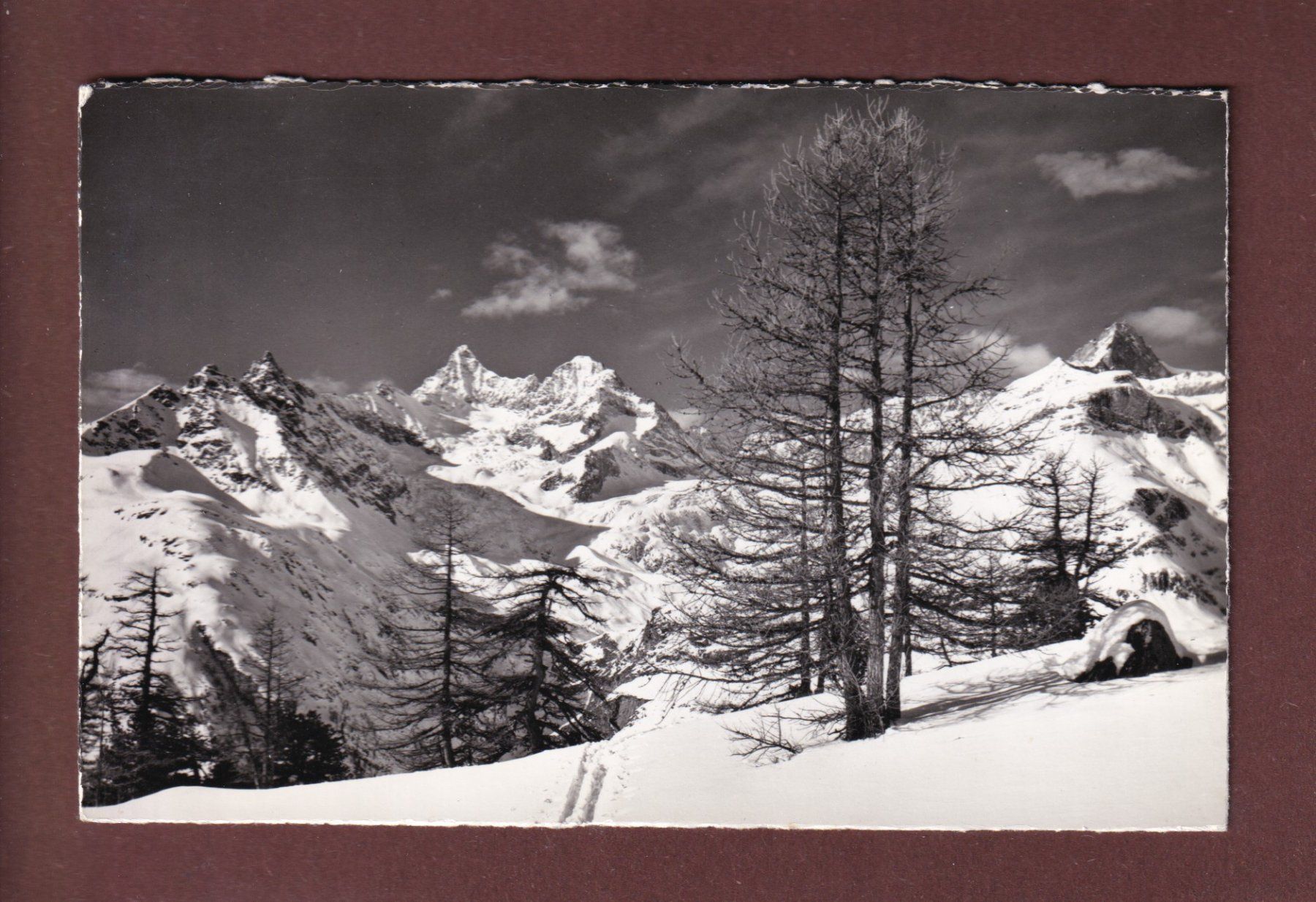 Cartes postales: Zermatt - SUNNEGGA - 1961 – D'occasion à Pully par nicecards-shop
