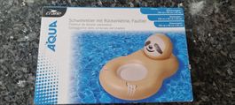 Sommer Hit: Faultier Schwimmtier mit Lehne - NEU!