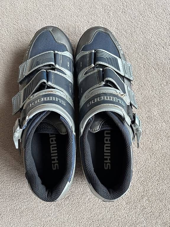 Herrenschuhe: Chaussures VTT Shimano SPD  taille 44 – Gebraucht aus Jussy von bru_xl8z 1