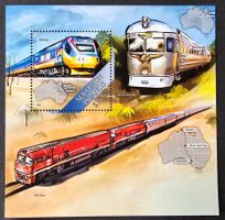 Salomonen-Mi Block 197 ** (2015) Bahnmotive