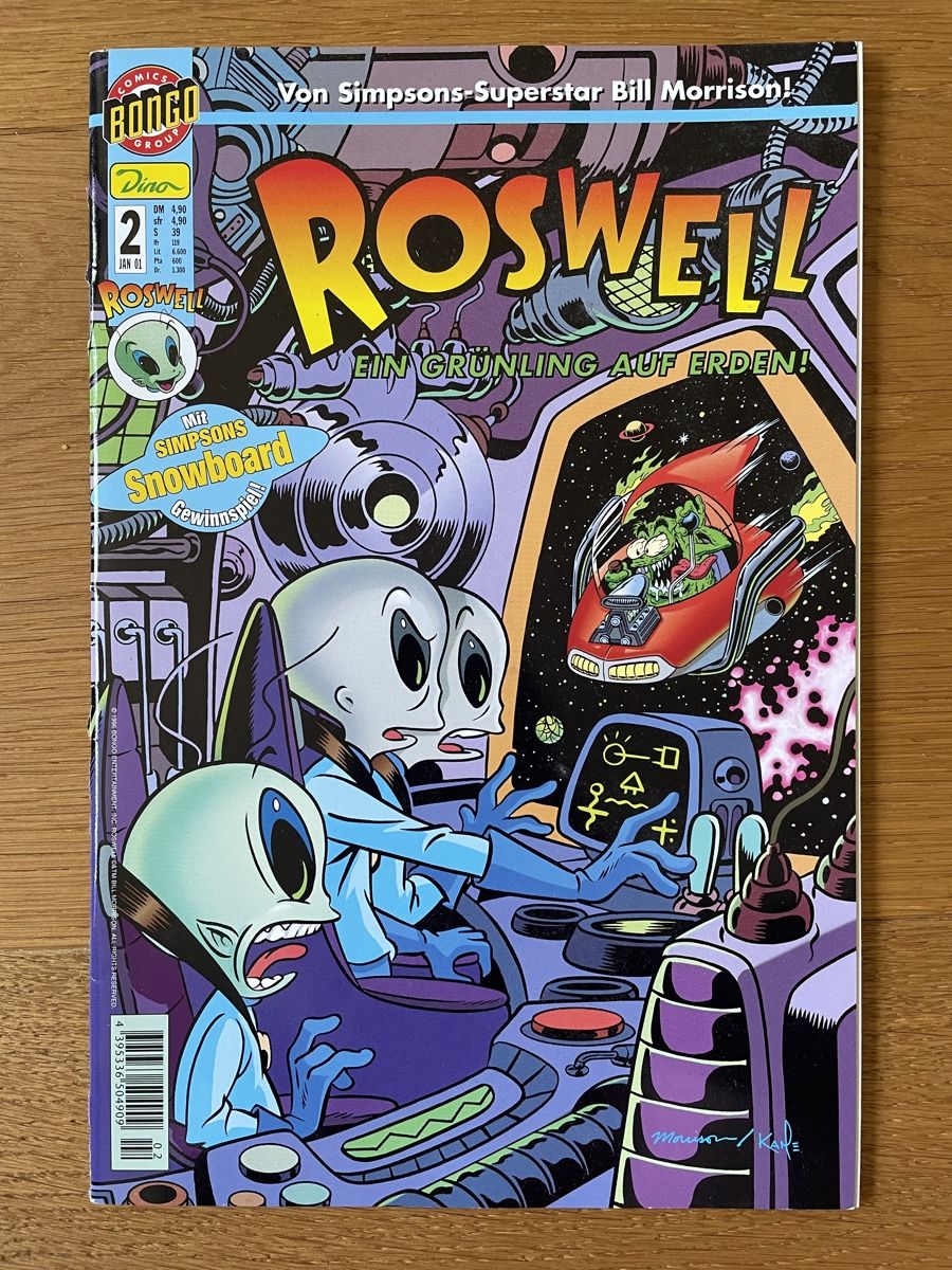 Fumetti: Roswell Comic Heft 1-3 – Nuovo (secondo la descrizione) da Zunzgen venduto da Blueberry87 2