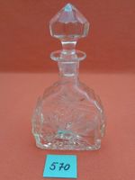 Geschliffene Glas Karaffe