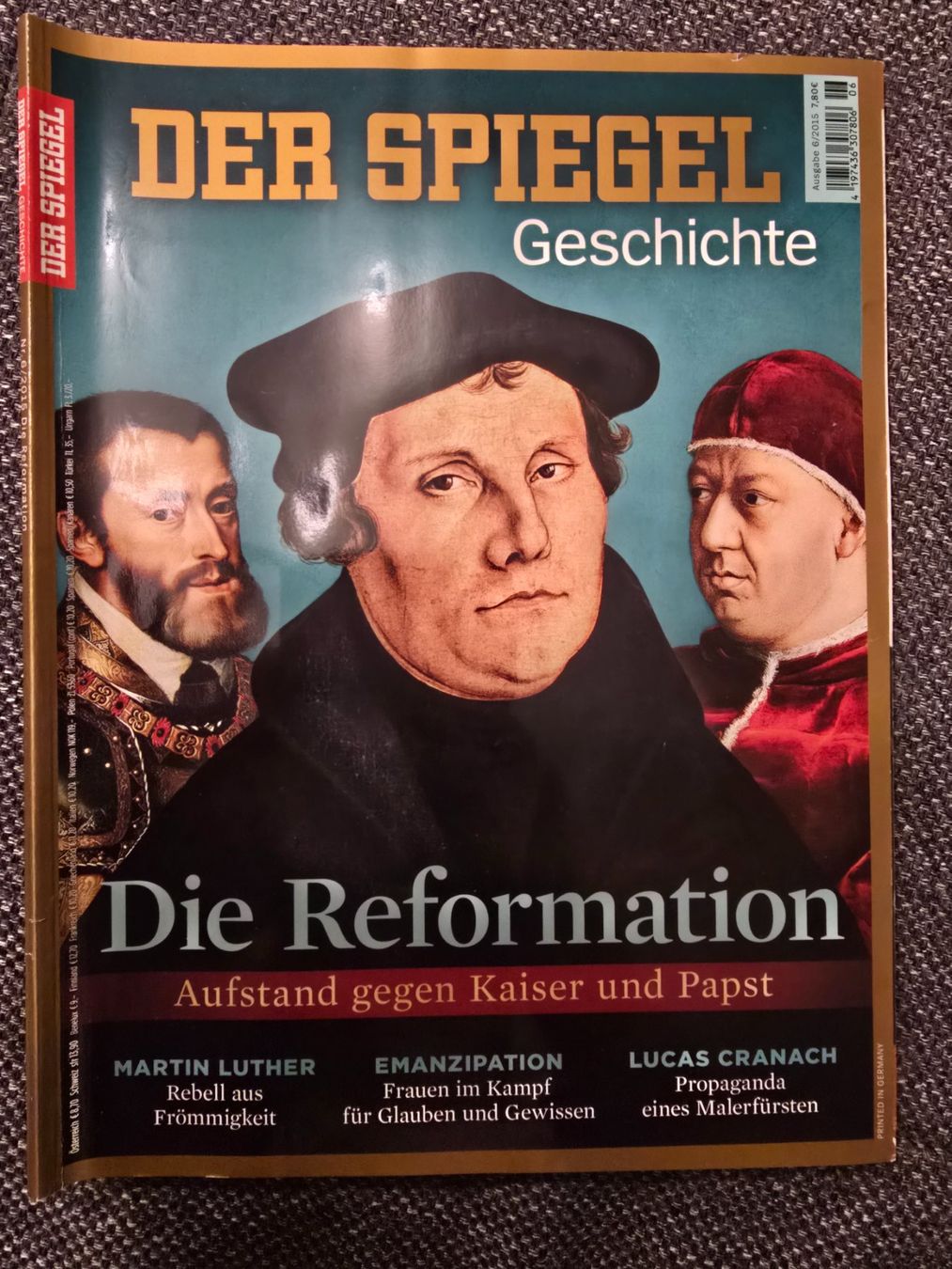 Zeitschriften & Magazine: Der Spiegel Geschichte: Die Reformation – Gebraucht aus Büttikon AG von Amineah