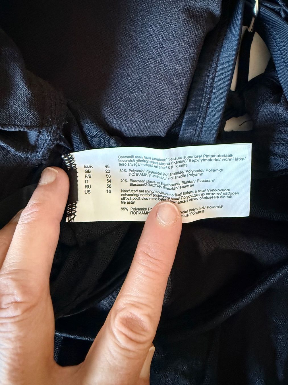 Rainbow Top: RAINBOW, Träger-Top mit Leopardenmuster, Grösse 48, Schwarz – Nuovo e nell'imballaggio originale da Rudolfstetten venduto da gst_g7xl 5