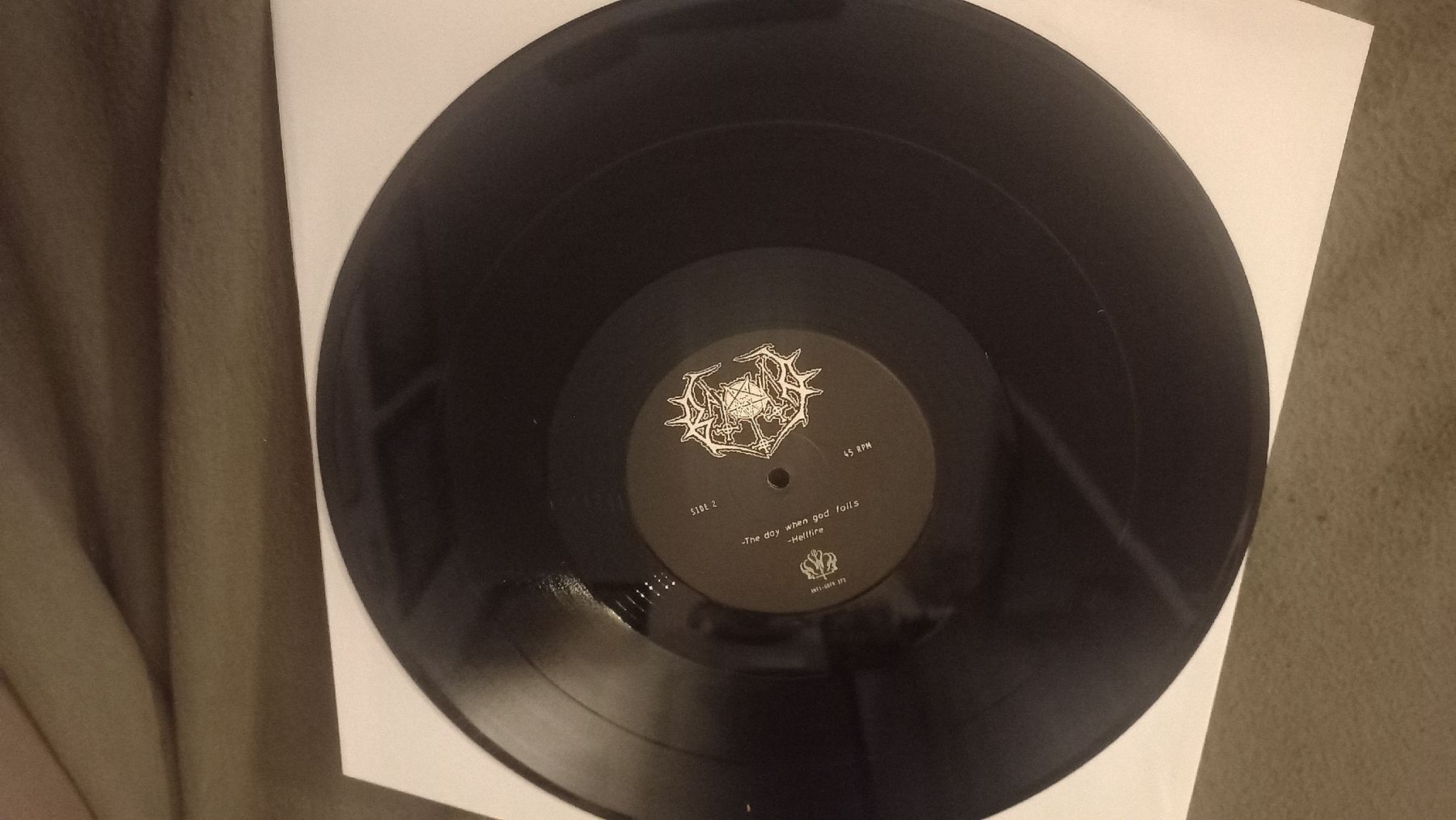 Schallplatten: Baxaxaxa-Hellfire Vinyl LP BLACK METAL Classic – Gebraucht aus Olten von Donatello1984 3