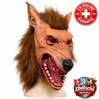 🐺 Werwolf Maske Wolf 🎃 Halloween Fasnacht Horror