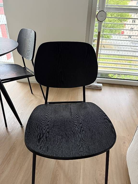 Micasa Sedie: Stühle 4Stk. | schwarz, Eiche – Usato da Basel venduto da Luisa_b 1