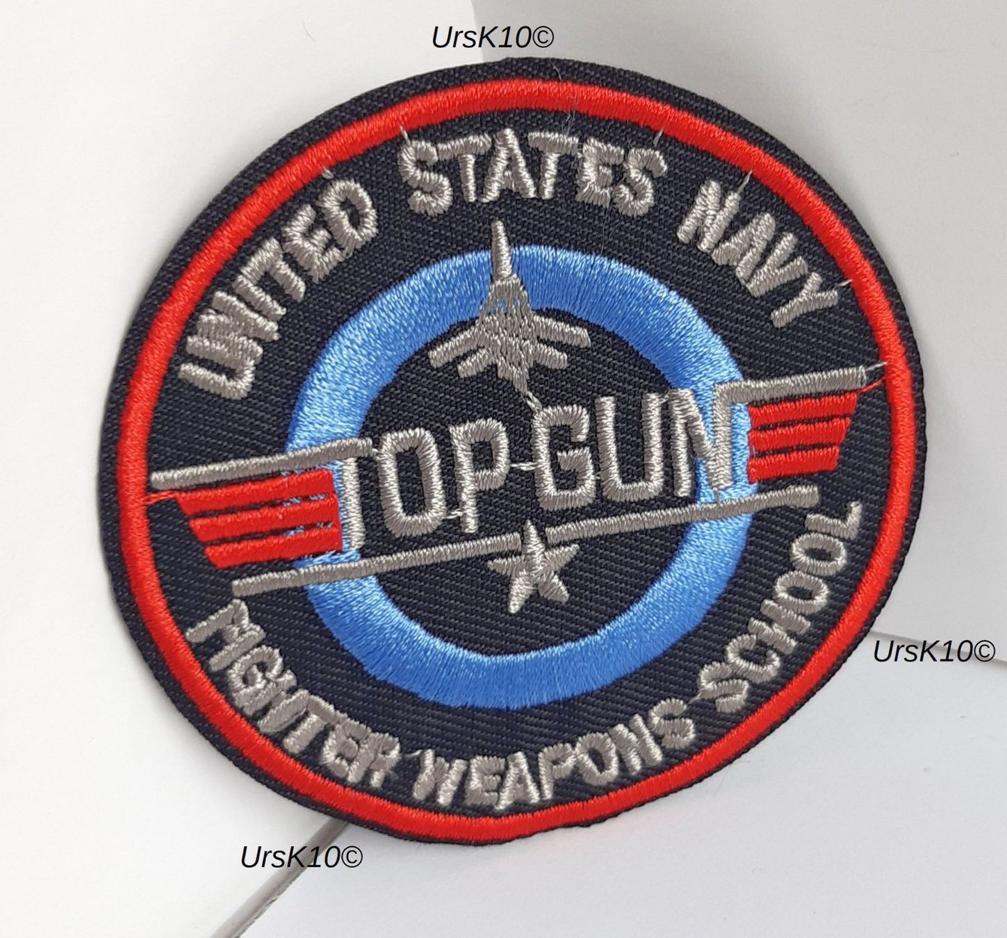 Placchette & Badge: NEUER TOP GUN Fliegerschule Patch Badge – Nuovo e nell'imballaggio originale da St. Margarethen TG venduto da ursk10 1