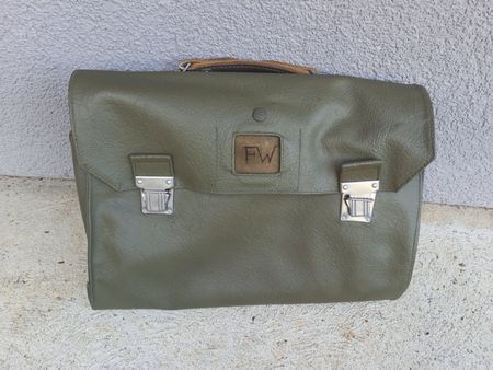 Sac d'effets militaire suisse en vinyle, R, Werlen, 65