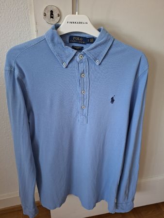 Polo Ralph Lauren Manche Longue Bleu Clair 