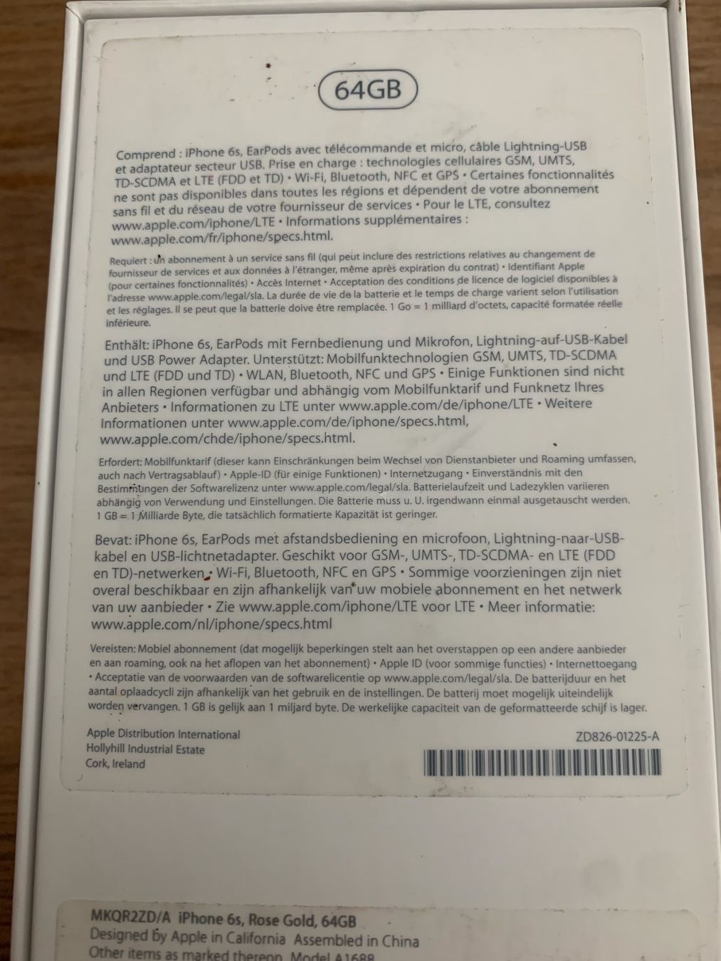 Apple Handys / Smartphones: Apple iPhone 6s 64GB Rose Gold – Gebraucht aus Tuggen von pp82 7