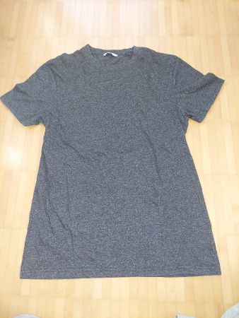 C&A Herren T-Shirt, Graumeliert, Grösse M
