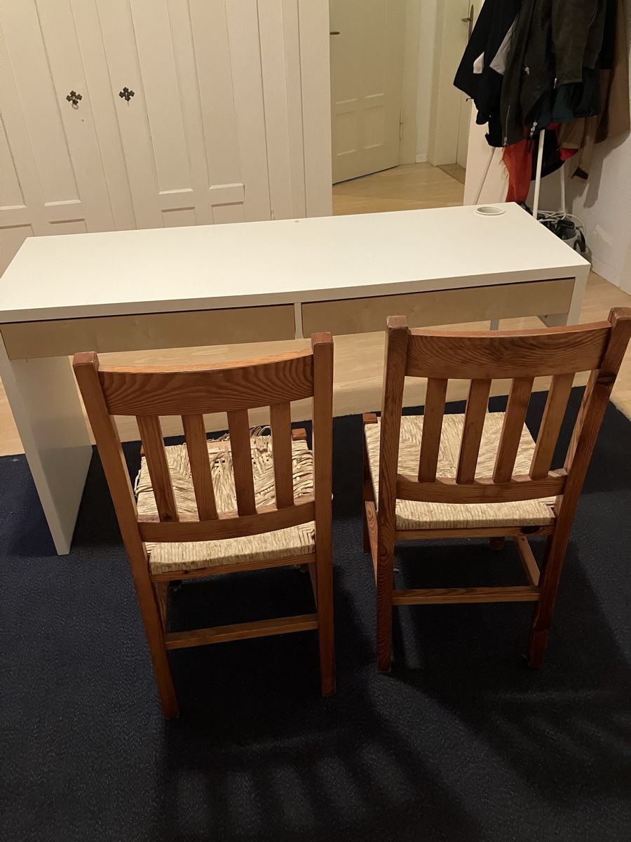 Ikea Scrivanie: Schreibtisch mit 2 Stühlen – Usato da Zürich venduto da koe_69wz 5