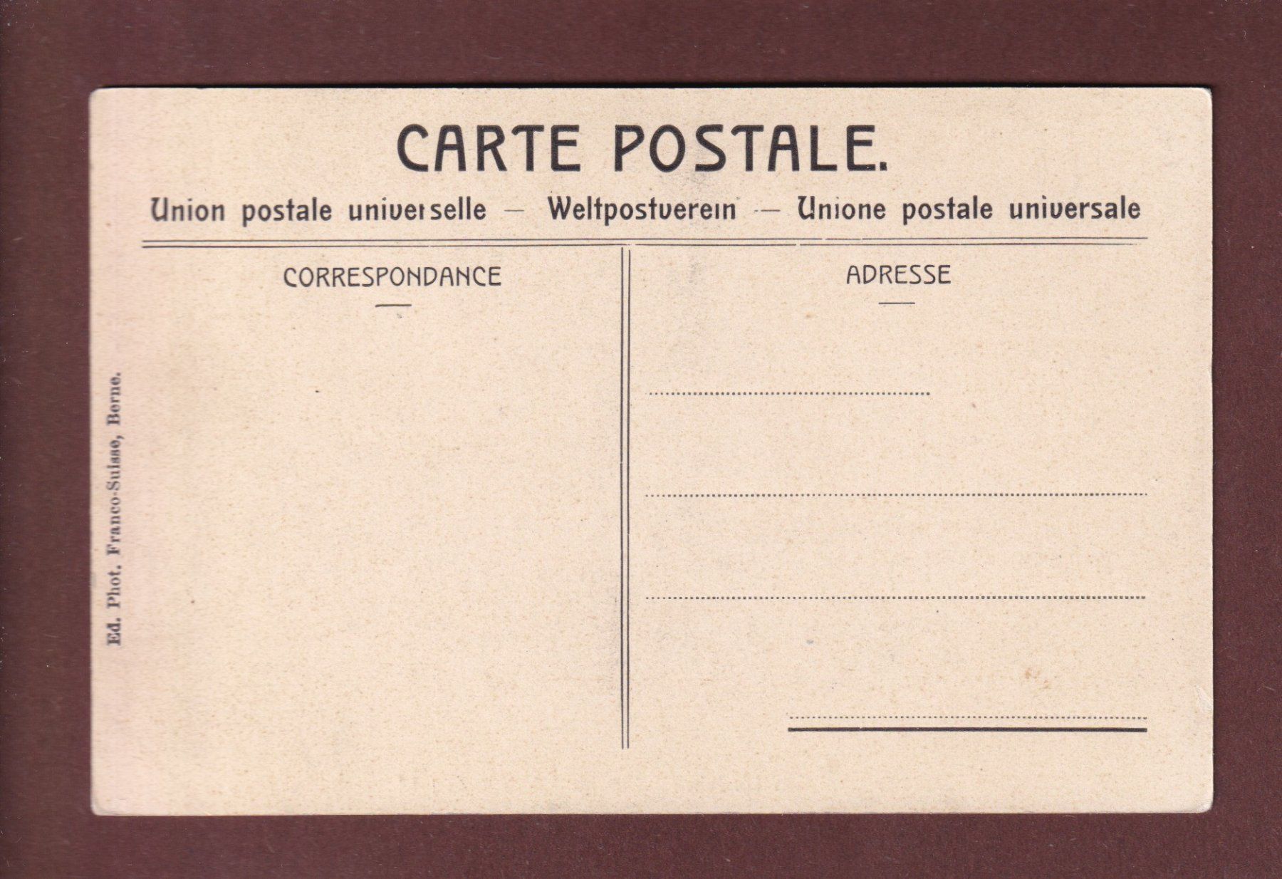 Cartoline postali: BERN - Museum - Gotisches Zimmer – Usato da Pully venduto da nicecards-shop 1