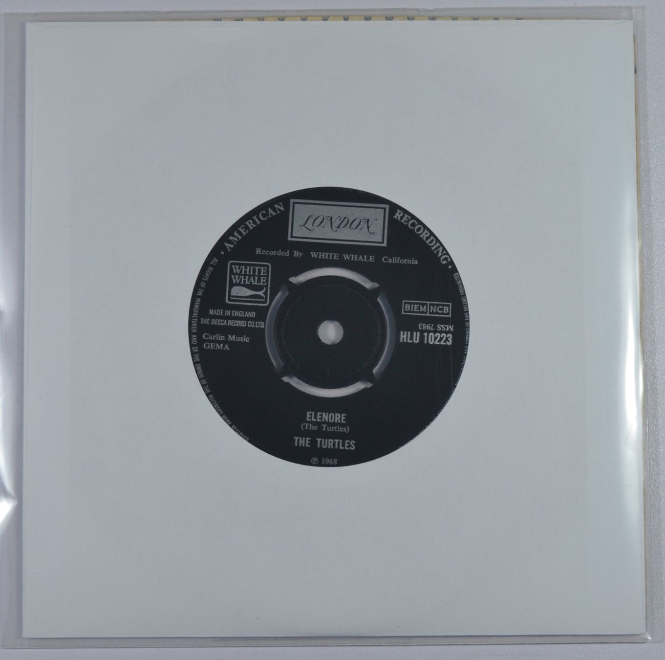 Dischi in vinile: Single: THE TURTLES - Surfer Dan / Elenore – Usato da Frenkendorf venduto da Yard-Sale-2000 1