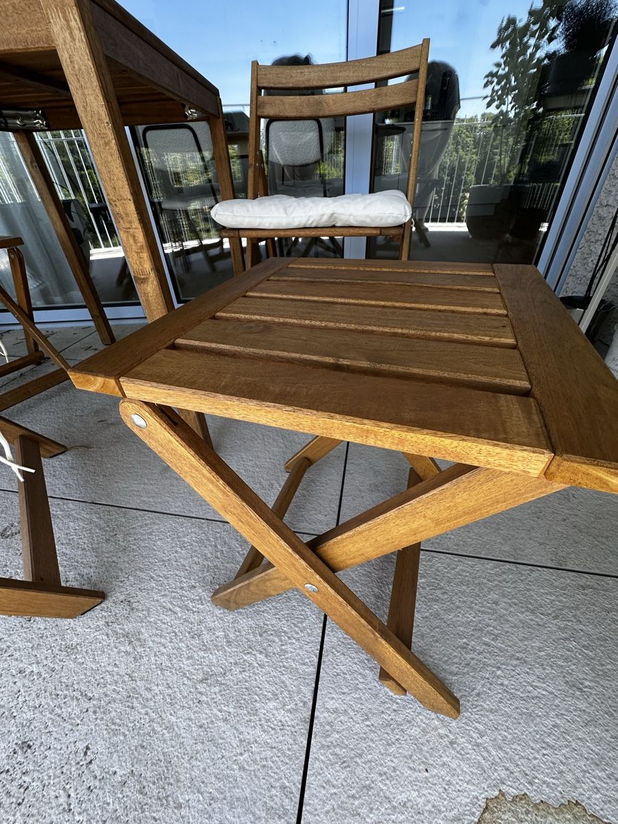 Ikea Set di tavolo e panche: Nämmarö Gartenmöbelset – Usato da Münchenstein venduto da jwp 3
