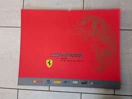 FERRARI KALENDER 2006 - CHINA 15000 RED MILES - LIMIT.EDIT.