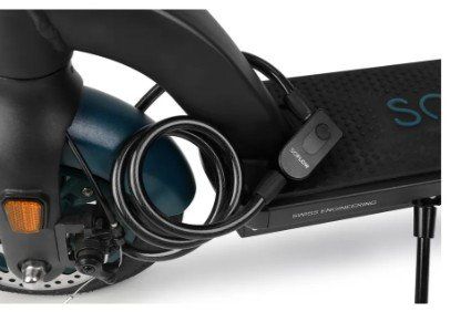 Lucchetti: SoFlow Spiralschloss, black, Fingerabdruck und App – Nuovo e nell'imballaggio originale da Bassersdorf venduto da COOL-AG 3