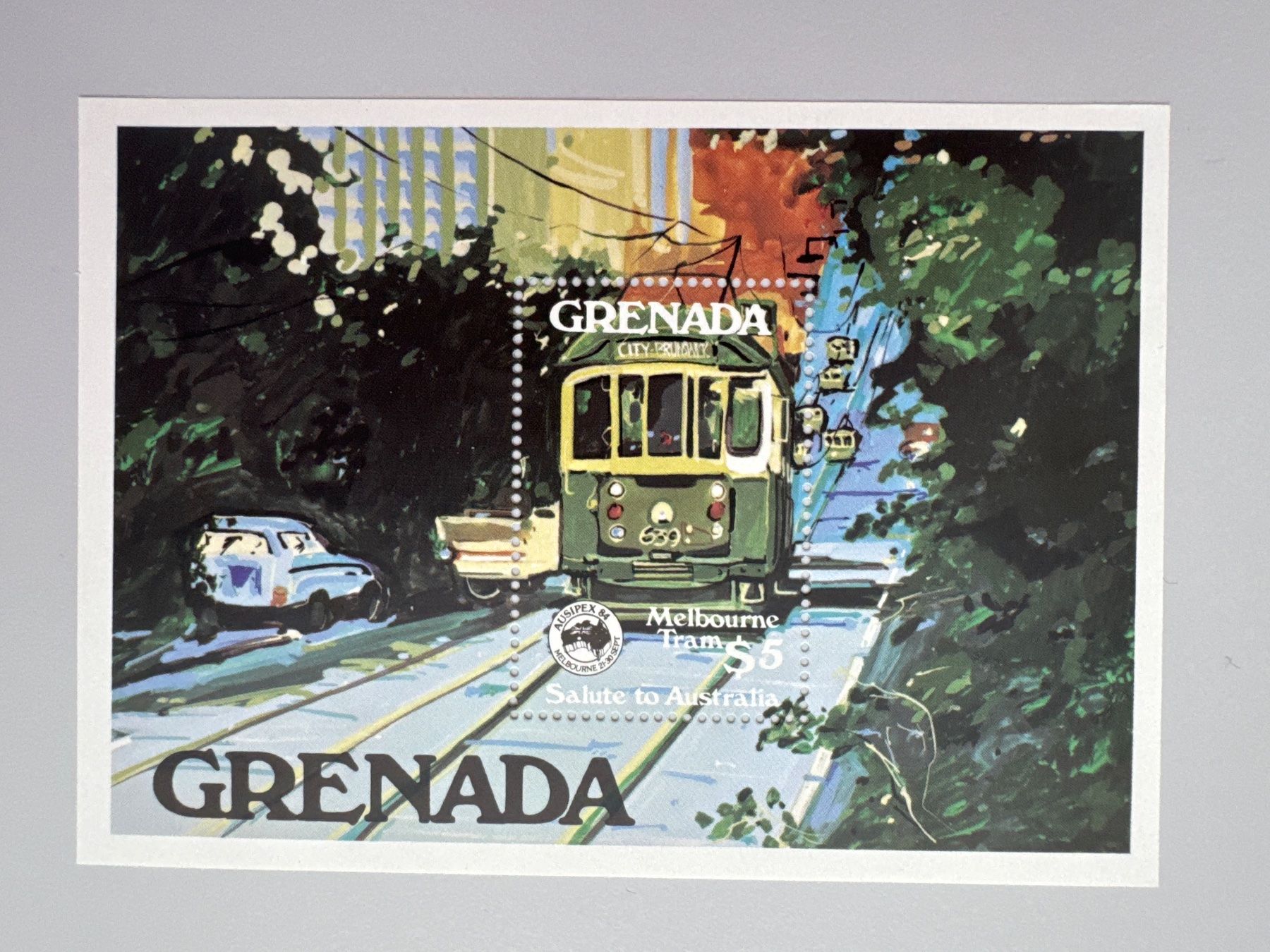 Tutti i francobolli: Grenada Markenblock – Usato da Küssnacht am Rigi venduto da POSTOMASTER