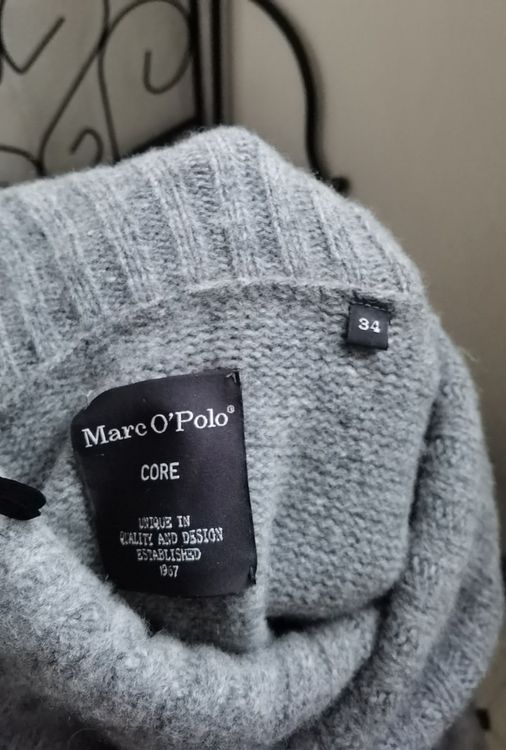 Zeestraat dok Beroep Marc o polo Strickkleid Wollkleid 34 XS grau Kaschmir wolle | Kaufen auf  Ricardo